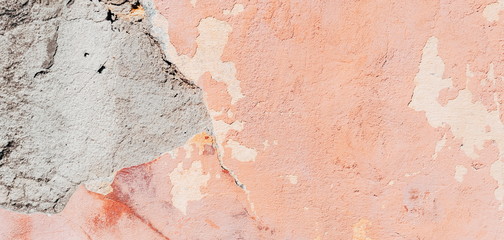 Obraz premium Texture of street old plaster wall for background. 
