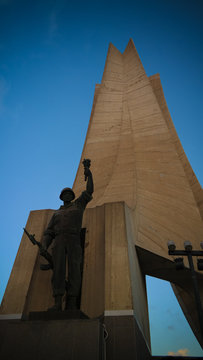 Exterior View To Shrine Of The Martyr, Algiers, Algeria