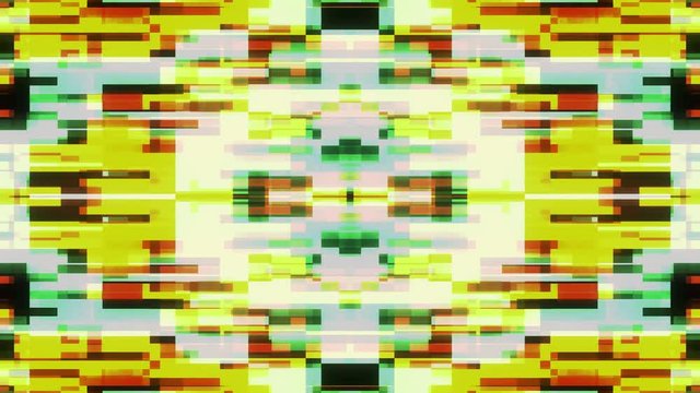 fast symmetrical shiny colorful glitch interference screen background for logo animation new quality digital twitch technology pattern colorful video footage