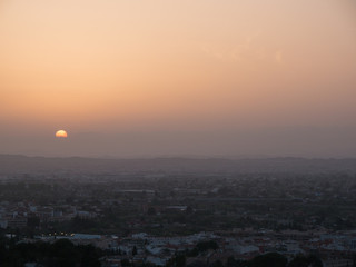 Spanish sunset