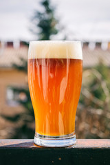 Delicious homebrewed beer, diffferent styles and rich taste