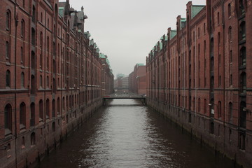 Naklejka premium Hamburg Speicherstadt // Storage City