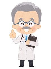 ベテラン医師　男性