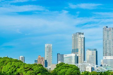 Fototapeta premium 不動産イメージ High-rise condominium in Tokyo