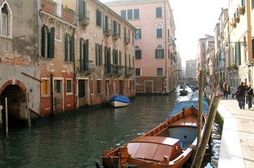 Fototapeta na wymiar Venecia. Ciudad de Italia, Patrimonio de la Humanidad por Unesco