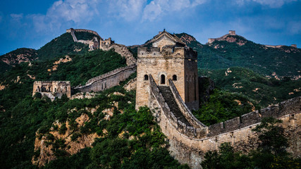 Obraz premium Beijing and the Great Wall of China
