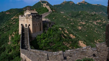 Fototapeta na wymiar Beijing and the Great Wall of China
