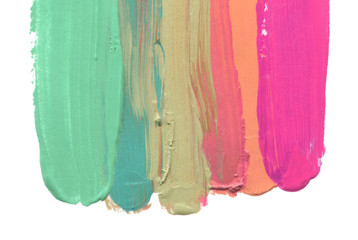 Abstract watercolor brush strokes painted background. Texture paper.