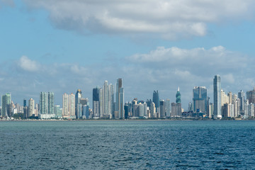 Fototapeta na wymiar Buildings in Panamá