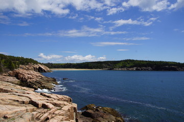 Sand Beach in Acadia National Park