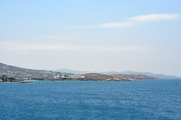 Fototapeta na wymiar Paros sea 