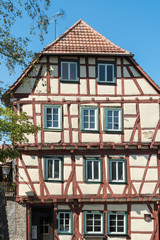 Fototapeta premium Fachwerkhaus in Bad Wimpfen