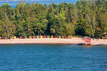 Obraz premium Coastal landscape of Finland, Scandinavia.