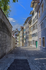 Fototapeta na wymiar Altstadt Zürich Schweiz