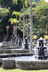 Springbrunnen Wasserpalast Tirta Gangga Bali Indonesien