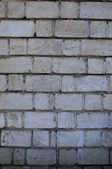 Old Concrete Blocks Fence 