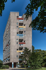 Residential building of the international building exhibition 1957 in Berlin (IBA 1957)