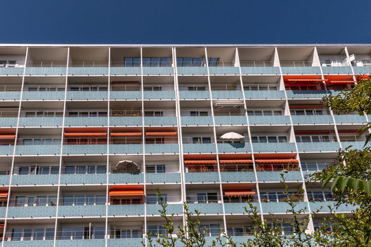 Residential building of the international building exhibition 1957 in Berlin (IBA 1957)