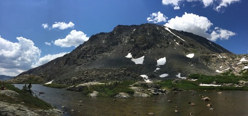 McCullough Gulch Trail Upper Blue Lake Colorado