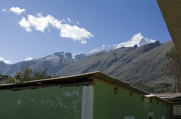 Nevados desde el pueblo