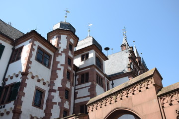 Obraz premium Am Schloss in Weinheim