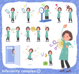 flat type tunic Middle women_complex