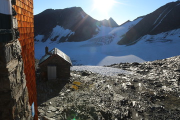 Hochstubaih&uuml;tte in den &Ouml;tztaler Alpen
