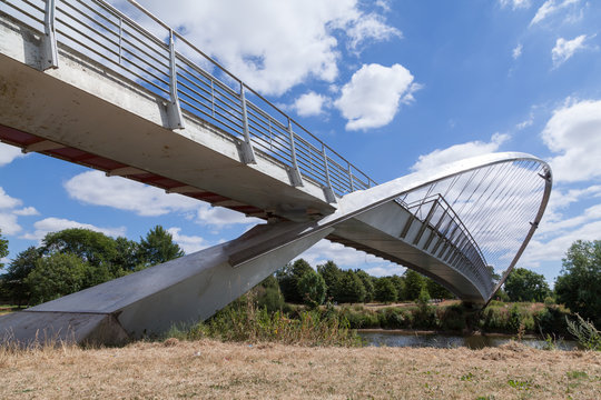 Millennium Bridge in York, England