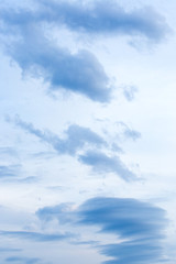 Naklejka premium beautiful sky and clouds