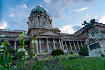 Obraz premium castle hill of budapest
