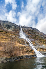 Waterfalls in Norway's fjords