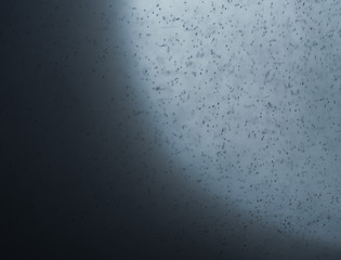 abstract splashes of water on a black background