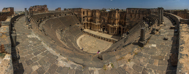 Bosra - The old Roman Theatre in Syria