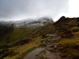 Mountain Summit Mount Snowdon Wales