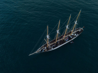 We sail to Berlengas islands, to dive there, in Portugal