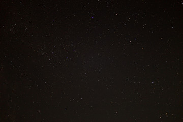 Night sky with stars