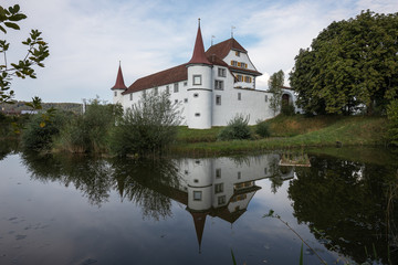 Fototapeta premium Wasserschloss Wyher - Wo Momente Geschichte schreiben...