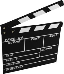 Obraz premium Clapperboard