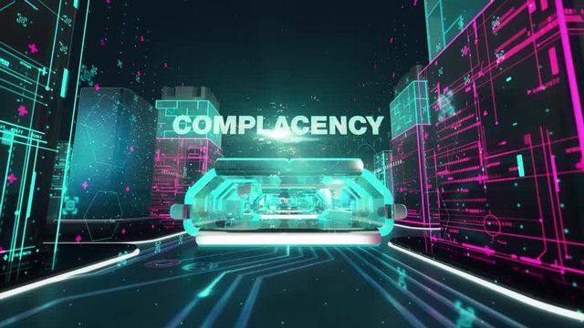 Paradigm shift with digital technology concept
