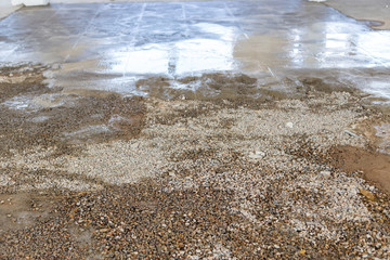 concrete for floors in construction