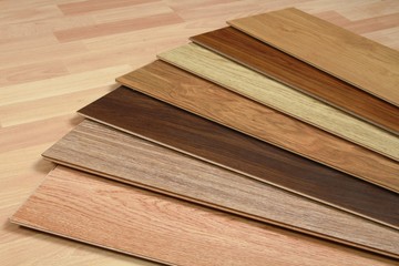 Wood flooring swatches
