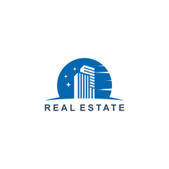 real estate icon symbol building logo tempalte vector illustration