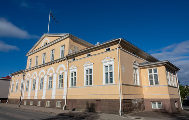 Town hall called Raatihuone which was build in 1839.
