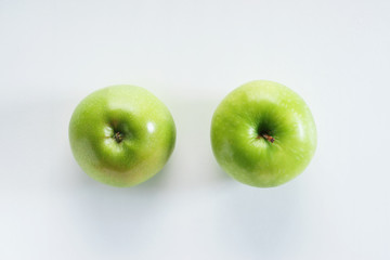 fresh green apples