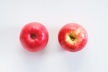 fresh red apples