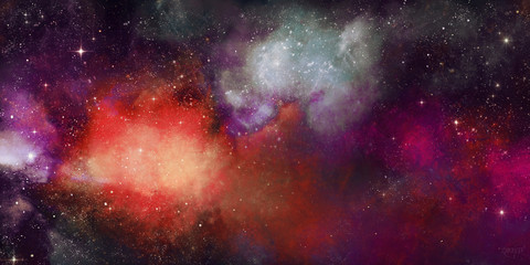 Interstellar Nebula Cosmic 