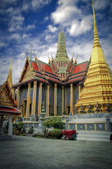 Fototapeta premium Wat Phra Kaew Amazing Thailand.