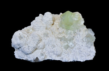 the crystals of fluorite