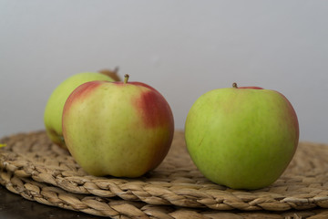Apples on the table. Slovakia