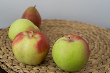 Apples on the table. Slovakia